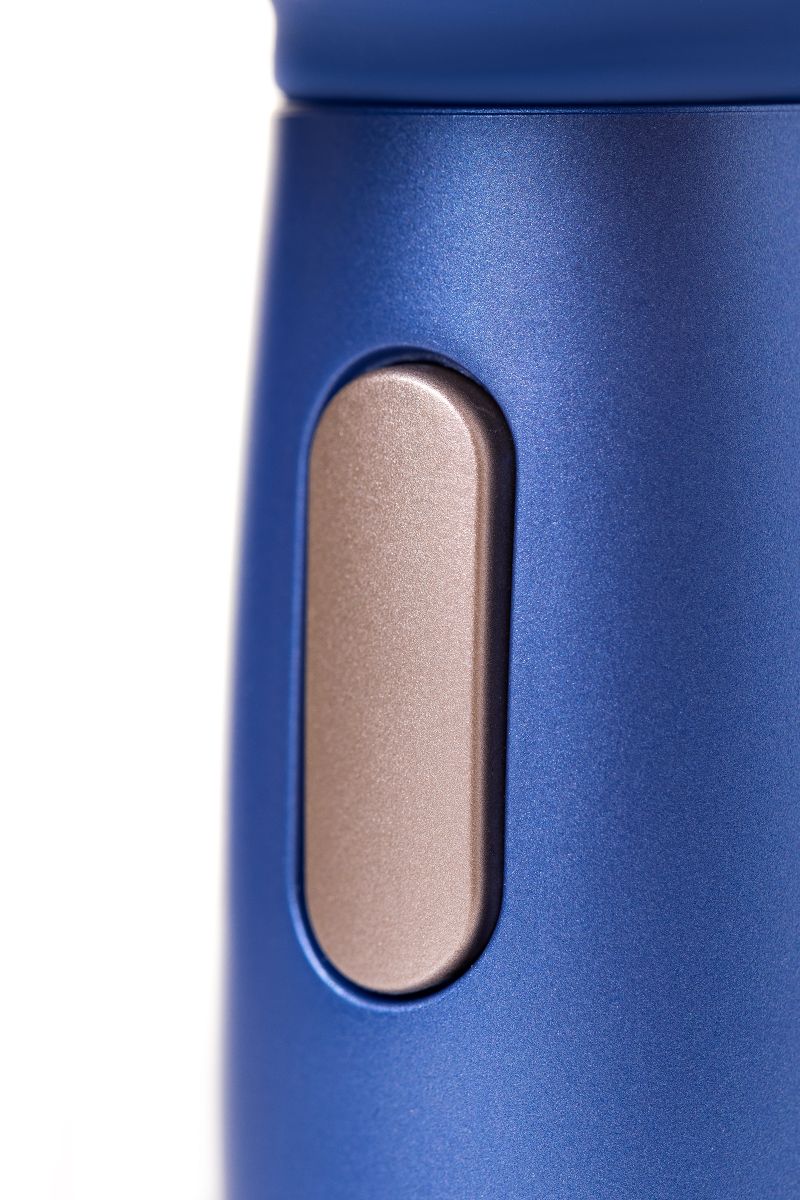 Синий вибратор Le Stelle PERKS SERIES EXC с 2 сменными насадками - фото 173355