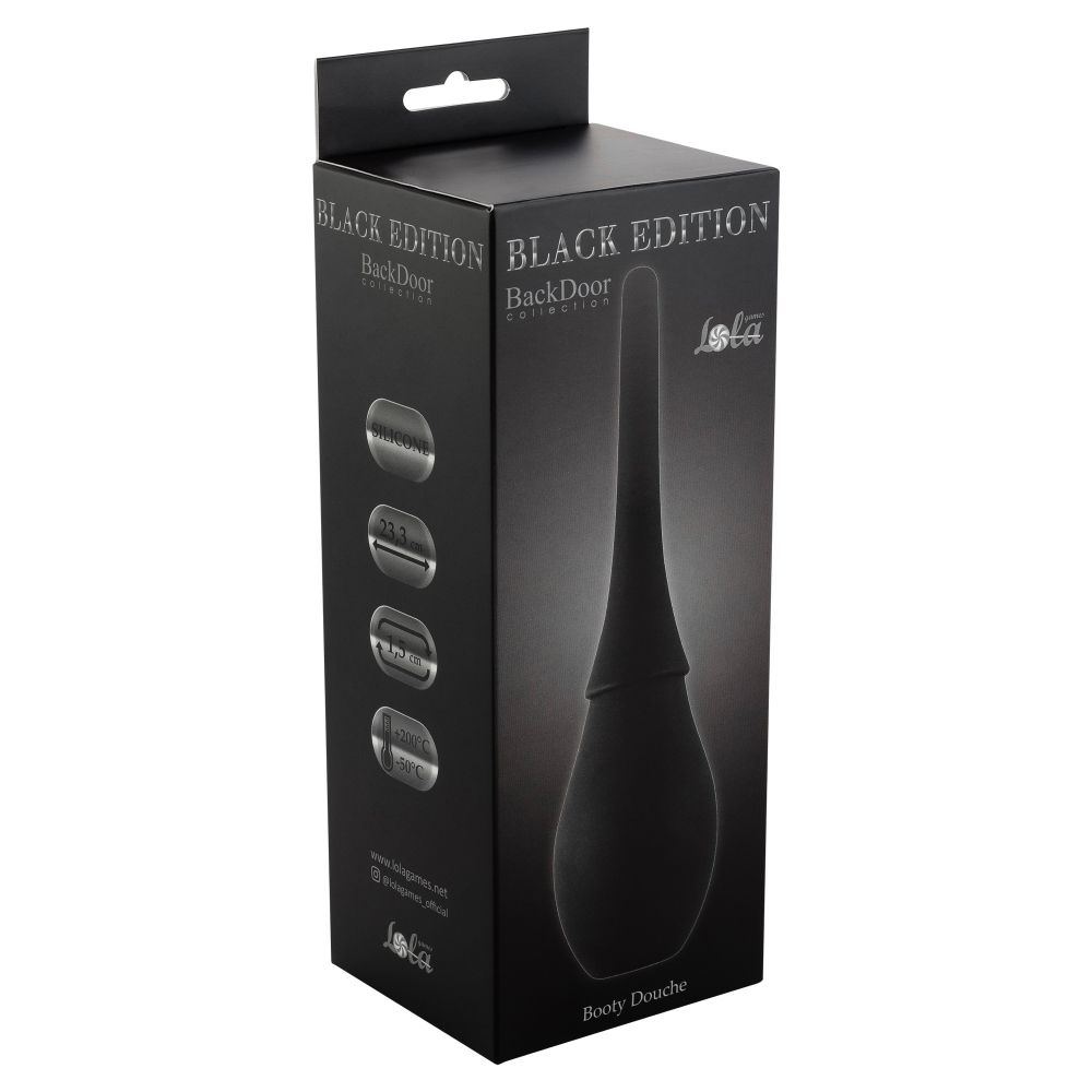 Чёрный анальный душ Booty Douche - фото 173866
