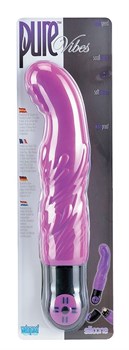 Фиолетовый вибратор PURE G-SPOT VIBE - 18,5 см.