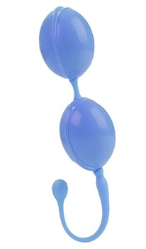 Голубые вагинальные шарики LAmour Premium Weighted Pleasure System California Exotic Novelties SE-4649-12-3