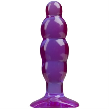 {{photo.Alt || photo.Description || 'Фиолетовая рельефная анальная пробка SpectraGels Purple Anal Stuffer - 14 см.'}}