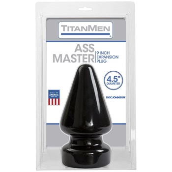 Огромный плуг Titanmen Tools Butt Plug 4.5 Diameter Ass Master - 23,1 см.