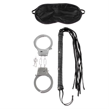 Набор для эротических игр Lover s Fantasy Kit - наручники, плетка и маска Pipedream PD2107-00