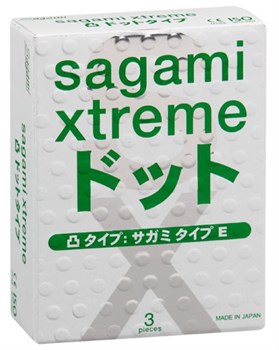 {{photo.Alt || photo.Description || 'Презервативы Sagami Xtreme Type-E с точками - 3 шт.'}}