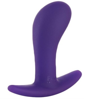 Фиолетовый анальный стимулятор Bootie S - 7,6 см.