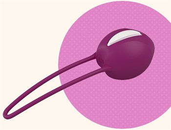 {{photo.Alt || photo.Description || 'Фиолетовый вагинальный шарик Smartballs Uno'}}