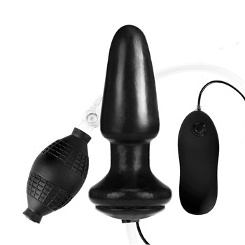 {{photo.Alt || photo.Description || 'Надувная вибрирующая анальная пробка  Inflatable Vibrating Butt Plug - 10,2 см.'}}