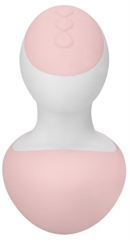 Розовый клиторальный массажер Lovebug
