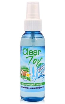 {{photo.Alt || photo.Description || 'Очищающий спрей для игрушек CLEAR TOY Tropic - 100 мл.'}}