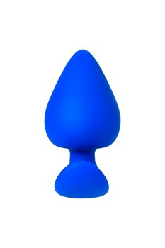 Синяя коническая пробочка из силикона - 11,5 см. 