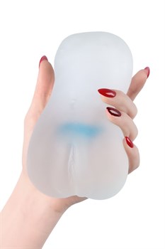 Прозрачный реалистичный мастурбатор Juicy Pussy Hot Crystal