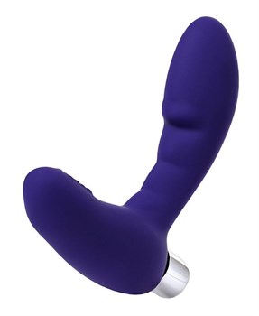 Фиолетовый вибростимулятор простаты Bruman - 12 см. ToyFa 359003
