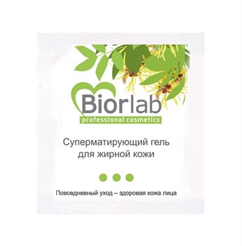 Суперматирующий гель BiorLab для жирной кожи - 3 гр. 152182