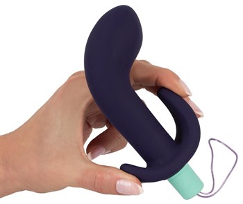 Темно-фиолетовый вибростимулятор простаты с пультом ДУ Remote Controlled Prostate Plug
