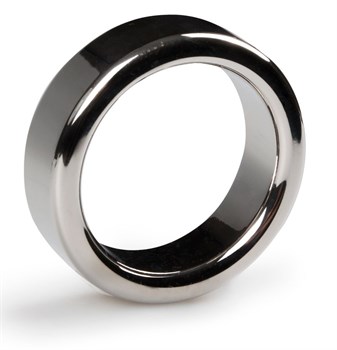 Серебристое эрекционное кольцо Heavy Cock Ring Size L