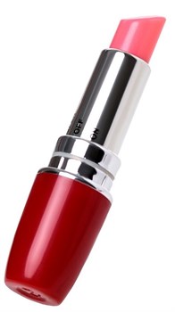 Красный мини-вибратор в форме губной помады Lipstick Vibe A-toys 761046