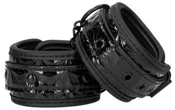 Черные наручники Luxury Hand Cuffs