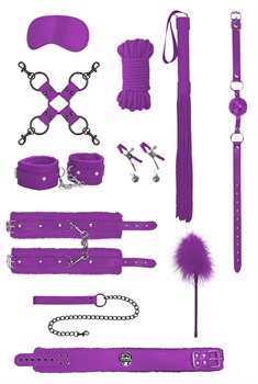 {{photo.Alt || photo.Description || 'Фиолетовый игровой набор БДСМ Intermediate Bondage Kit'}}