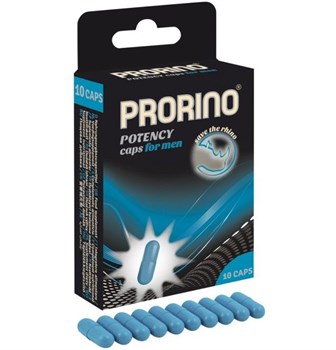 БАД для мужчин ero black line PRORINO Potency Caps for men - 10 капсул