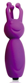 Фиолетовый фантазийный клиторальный стимулятор - 8,5 см. Bior toys CSM-23034