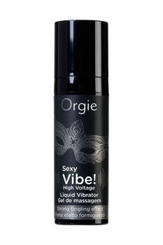 {{photo.Alt || photo.Description || 'Гель для массажа ORGIE Sexy Vibe High Voltage с эффектом вибрации - 15 мл.'}}