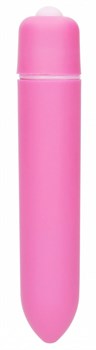 Розовая вибропуля Speed Bullet - 9,3 см. Shots Media BV BGT005PNK