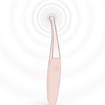 {{photo.Alt || photo.Description || 'Розовый точечный вибромассажер Senzi Vibrator - 14,7 см.'}}