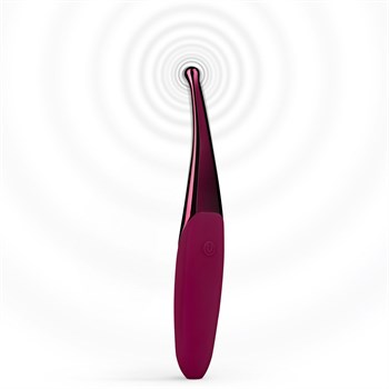 {{photo.Alt || photo.Description || 'Фиолетовый точечный вибромассажер Senzi Vibrator - 14,7 см.'}}