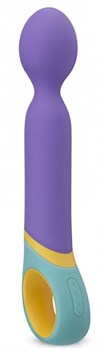 {{photo.Alt || photo.Description || 'Фиолетовый вибромассажер Base Wand Vibrator - 24 см.'}}