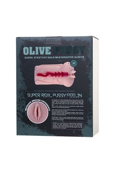 Телесный мастурбатор-вагина Olive