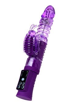 {{photo.Alt || photo.Description || 'Фиолетовый вибратор-кролик на присоске - 23,5 см.'}}