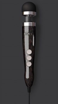 Черный вибратор Doxy Number 3 - 28 см.