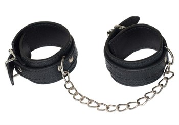 Черные наручники Serenity - фото 59262