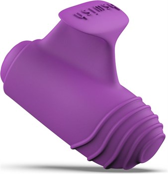 {{photo.Alt || photo.Description || 'Фиолетовый вибростимулятор на пальчик Bteased Basic Finger Vibrator'}}