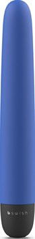 Синий классический вибратор Bgood Classic - 18 см.