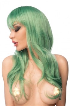 Зеленый парик  Мидори 