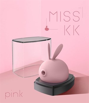 {{photo.Alt || photo.Description || 'Розовый вакуумный стимулятор клитора Miss KK'}}
