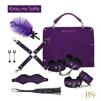 БДСМ-набор в фиолетовом цвете Kinky Me Softly Rianne S E29087