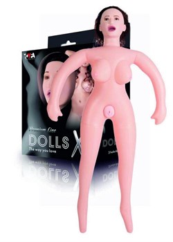 Надувная секс-кукла брюнетка GABRIELLA с реалистичной головой ToyFa 117017