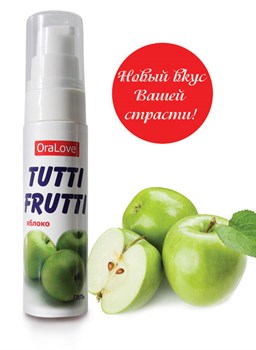 {{photo.Alt || photo.Description || 'Гель-смазка Tutti-frutti с яблочным вкусом - 30 гр.'}}