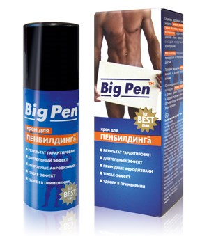 {{photo.Alt || photo.Description || 'Крем Big Pen для увеличения полового члена - 20 гр.'}}