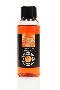 Массажное масло Eros exotic с ароматом персика - 50 мл. Биоритм LB-13008