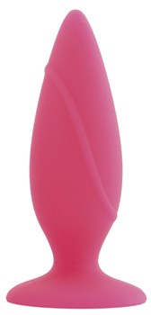 Розовая анальная втулка POPO Pleasure - 8,5 см.