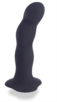 Чёрный фаллоимитатор Bouncer - 18,3 см.