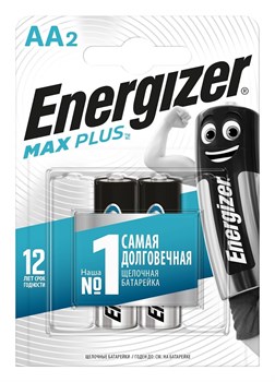 Батарейки Energizer MAX PLUS LR6/E91 AA 1.5V - 2 шт. 
