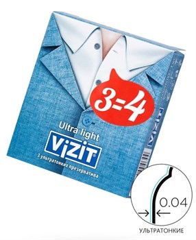 {{photo.Alt || photo.Description || 'Ультратонкие презервативы VIZIT Ultra light - 3 шт.'}}