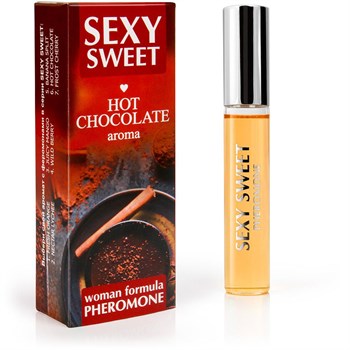 {{photo.Alt || photo.Description || 'Парфюмированное средство для тела с феромонами Sexy Sweet с ароматом горячего шоколада - 10 мл.'}}