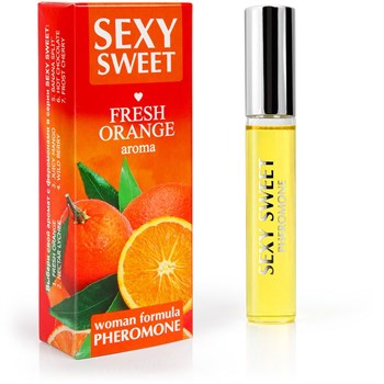 {{photo.Alt || photo.Description || 'Парфюмированное средство для тела с феромонами Sexy Sweet с ароматом апельсина - 10 мл.'}}