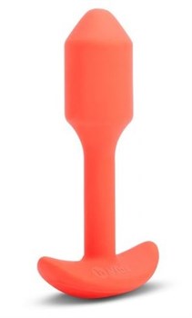 {{photo.Alt || photo.Description || 'Оранжевая вибропробка для ношения B-vibe Snug Plug 1 - 10 см.'}}