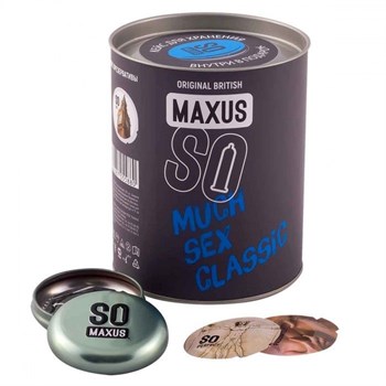 Классические презервативы в кейсе MAXUS So Much Sex - 100 шт.